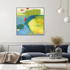 Keswick IV by Sue Jachimiec on GIANT ART - blue abstract