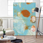 Phenix II by Sue Jachimiec on GIANT ART - blue abstract