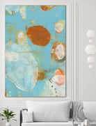 Phenix II by Sue Jachimiec on GIANT ART - blue abstract