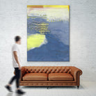 Concord I by Sue Jachimiec on GIANT ART - blue abstract