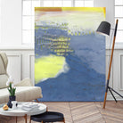 Concord I by Sue Jachimiec on GIANT ART - blue abstract