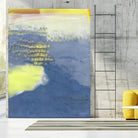 Concord I by Sue Jachimiec on GIANT ART - blue abstract