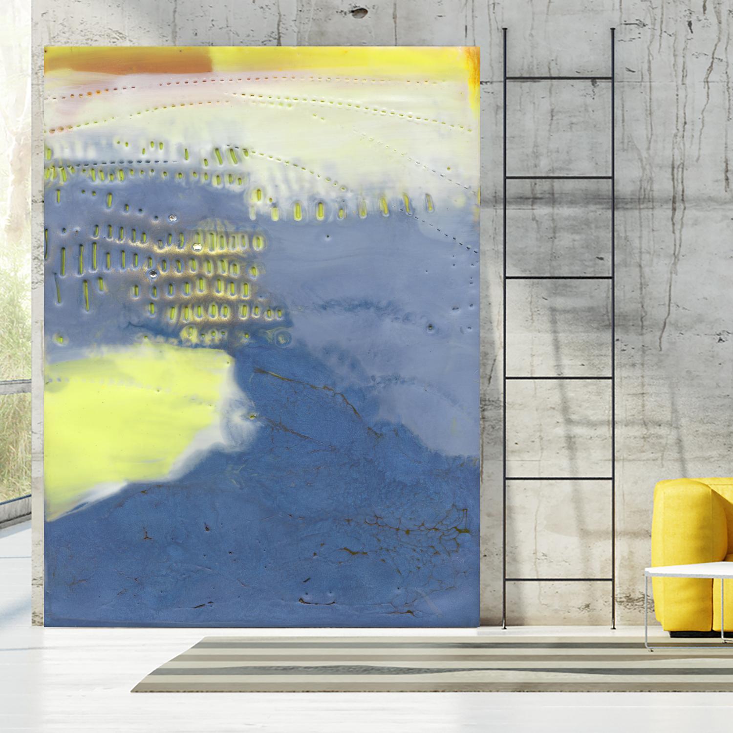 Concord I by Sue Jachimiec on GIANT ART - blue abstract