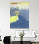 Concord I by Sue Jachimiec on GIANT ART - blue abstract