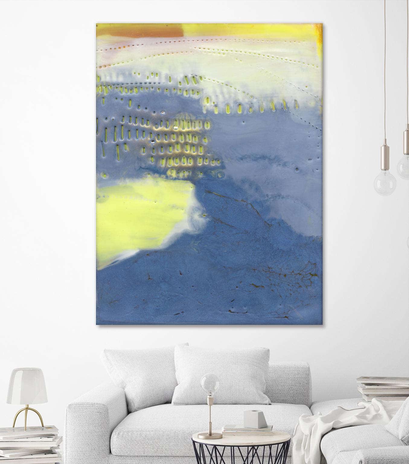 Concord I by Sue Jachimiec on GIANT ART - blue abstract