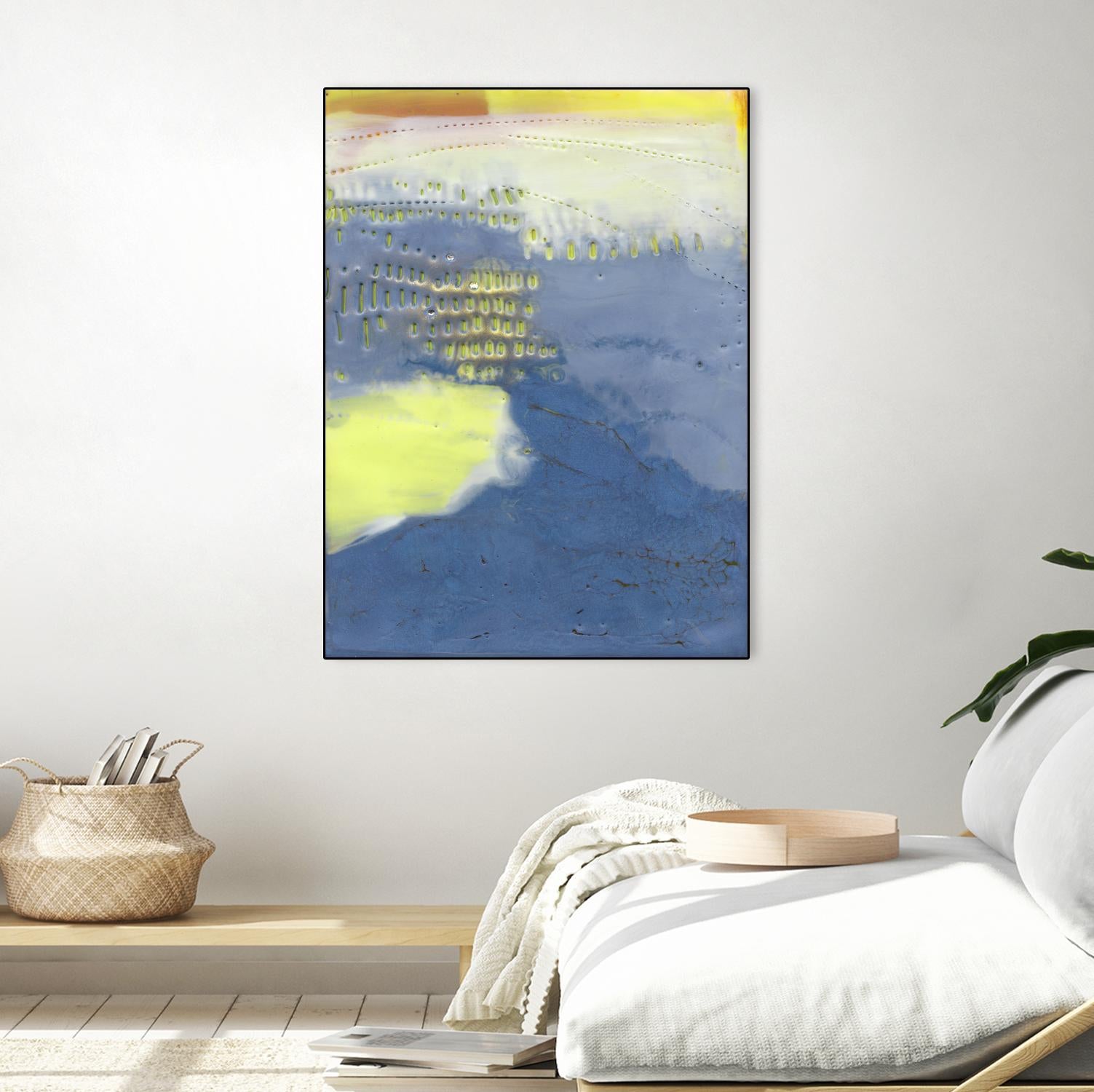 Concord I by Sue Jachimiec on GIANT ART - blue abstract