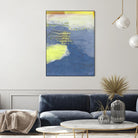 Concord I by Sue Jachimiec on GIANT ART - blue abstract