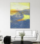 Concord II by Sue Jachimiec on GIANT ART - blue abstract