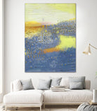 Concord II by Sue Jachimiec on GIANT ART - blue abstract