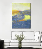 Concord II by Sue Jachimiec on GIANT ART - blue abstract