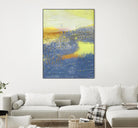 Concord II by Sue Jachimiec on GIANT ART - blue abstract