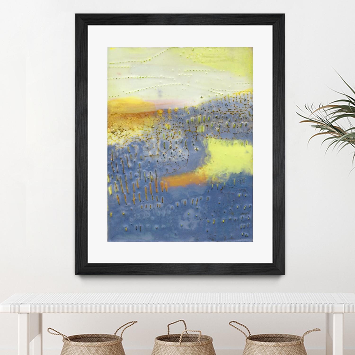 Concord II by Sue Jachimiec on GIANT ART - blue abstract