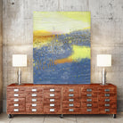 Concord II by Sue Jachimiec on GIANT ART - blue abstract