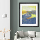 Concord II by Sue Jachimiec on GIANT ART - blue abstract