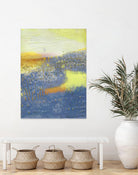 Concord II by Sue Jachimiec on GIANT ART - blue abstract