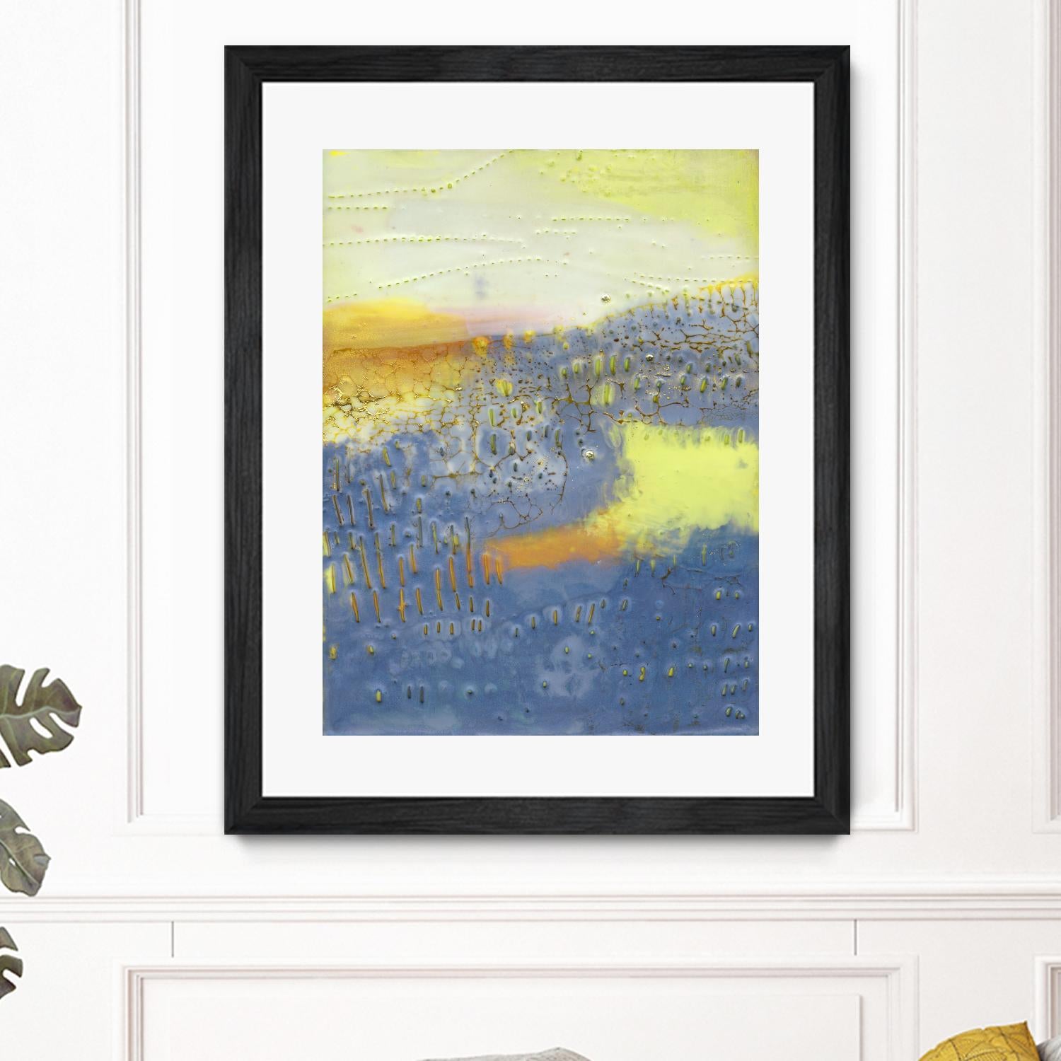 Concord II by Sue Jachimiec on GIANT ART - blue abstract