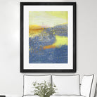 Concord II by Sue Jachimiec on GIANT ART - blue abstract