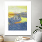 Concord II by Sue Jachimiec on GIANT ART - blue abstract