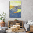 Concord II by Sue Jachimiec on GIANT ART - blue abstract