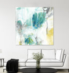 Aquatic Atmosphere II by June Erica Vess on GIANT ART - blue abstract