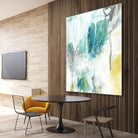 Aquatic Atmosphere II by June Erica Vess on GIANT ART - blue abstract