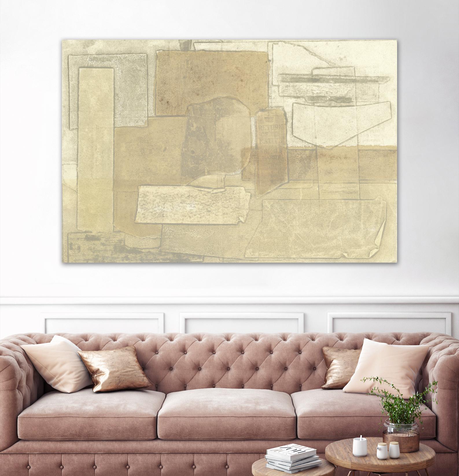 The Return by Rob Delamater on GIANT ART - brown abstract