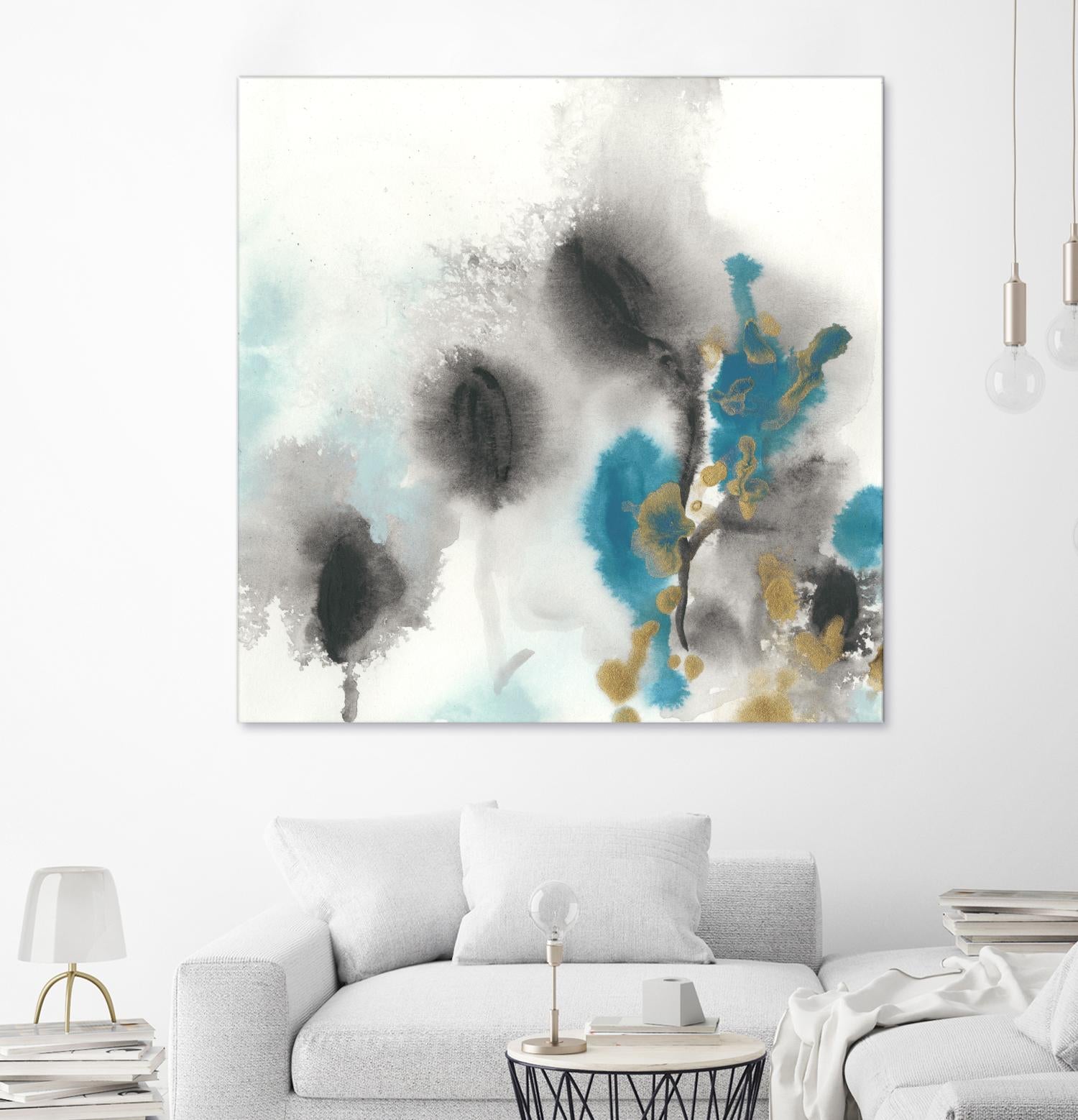 Cerulean Mirage I by June Erica Vess on GIANT ART - blue abstract