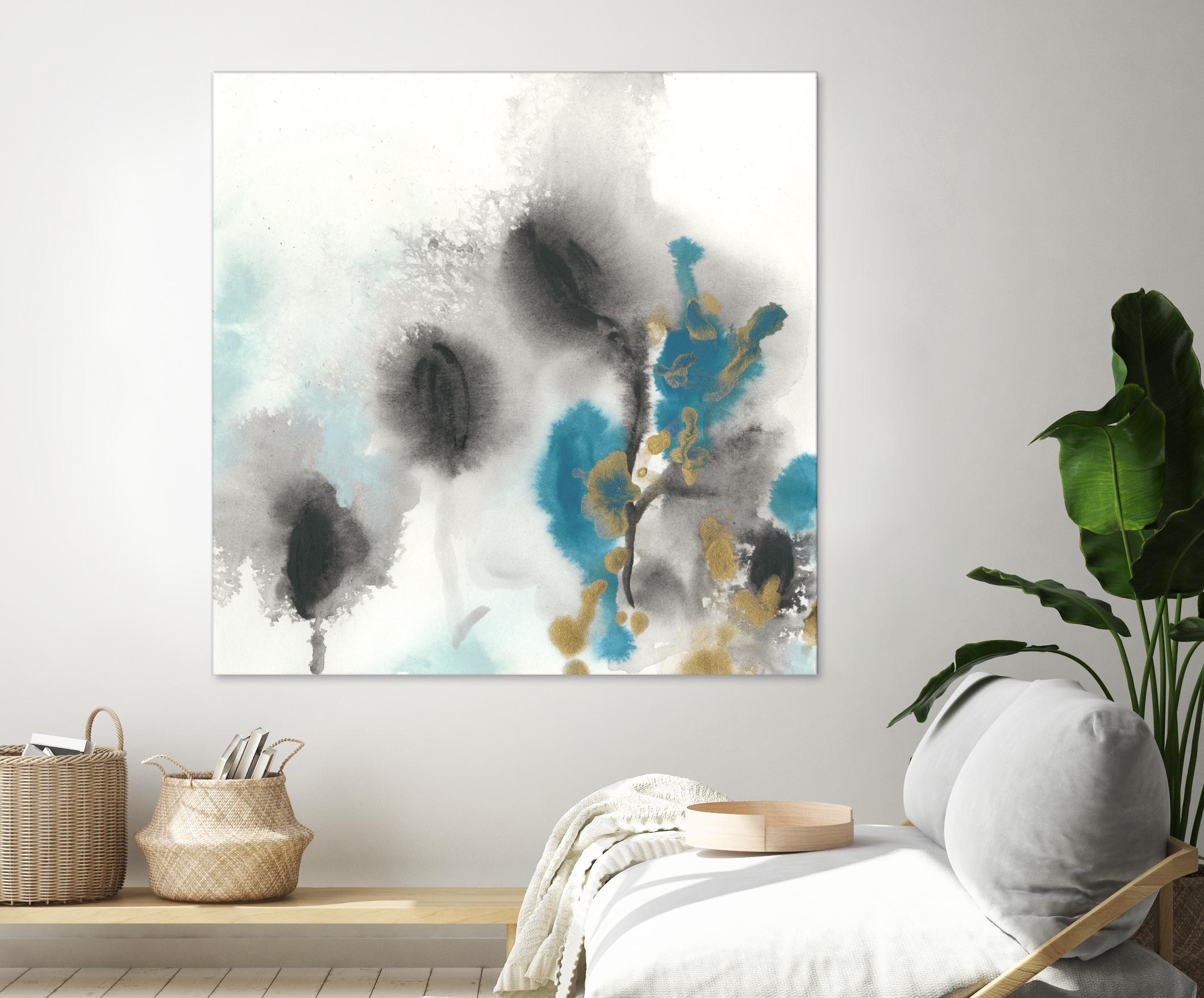 Cerulean Mirage I by June Erica Vess on GIANT ART - blue abstract