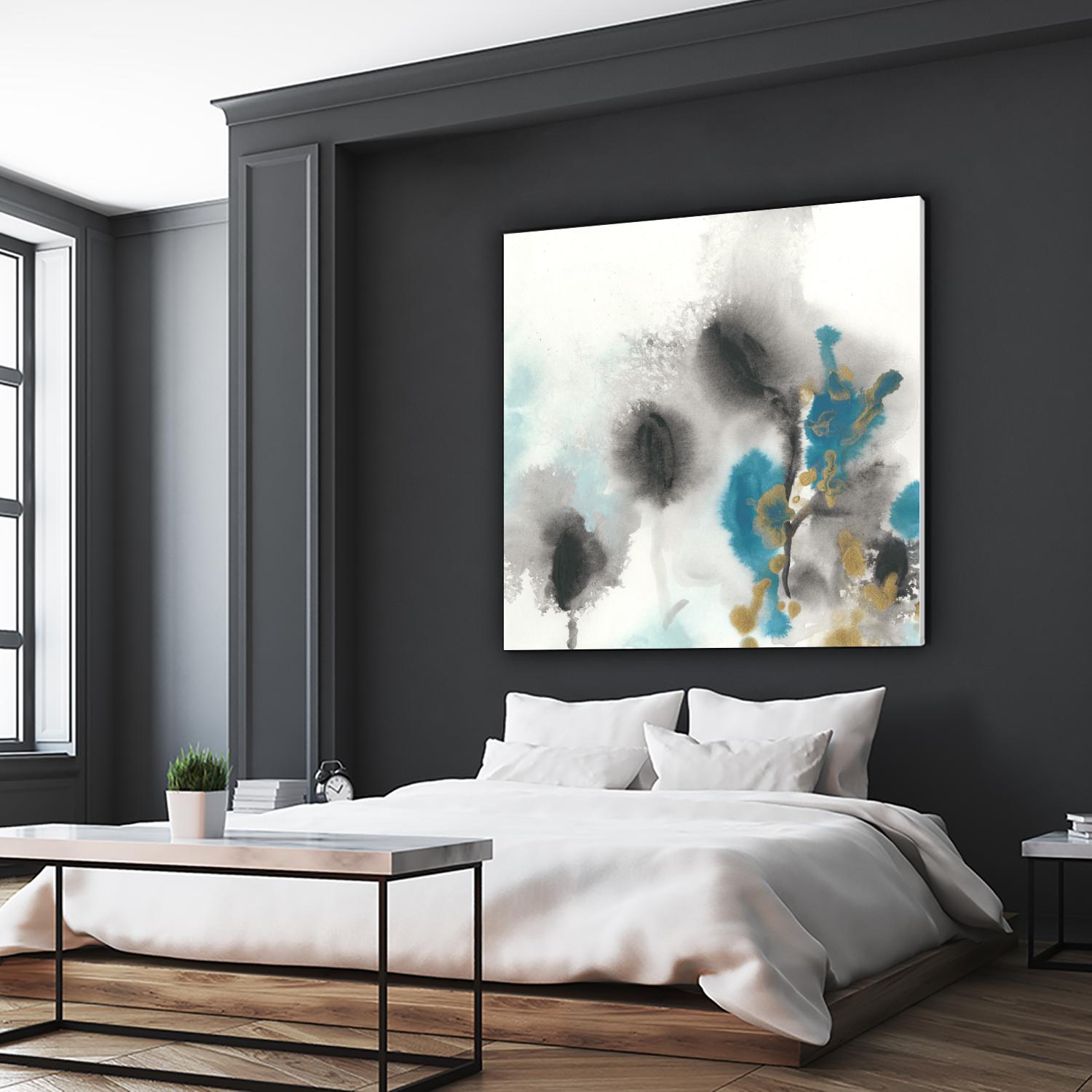 Cerulean Mirage I by June Erica Vess on GIANT ART - blue abstract