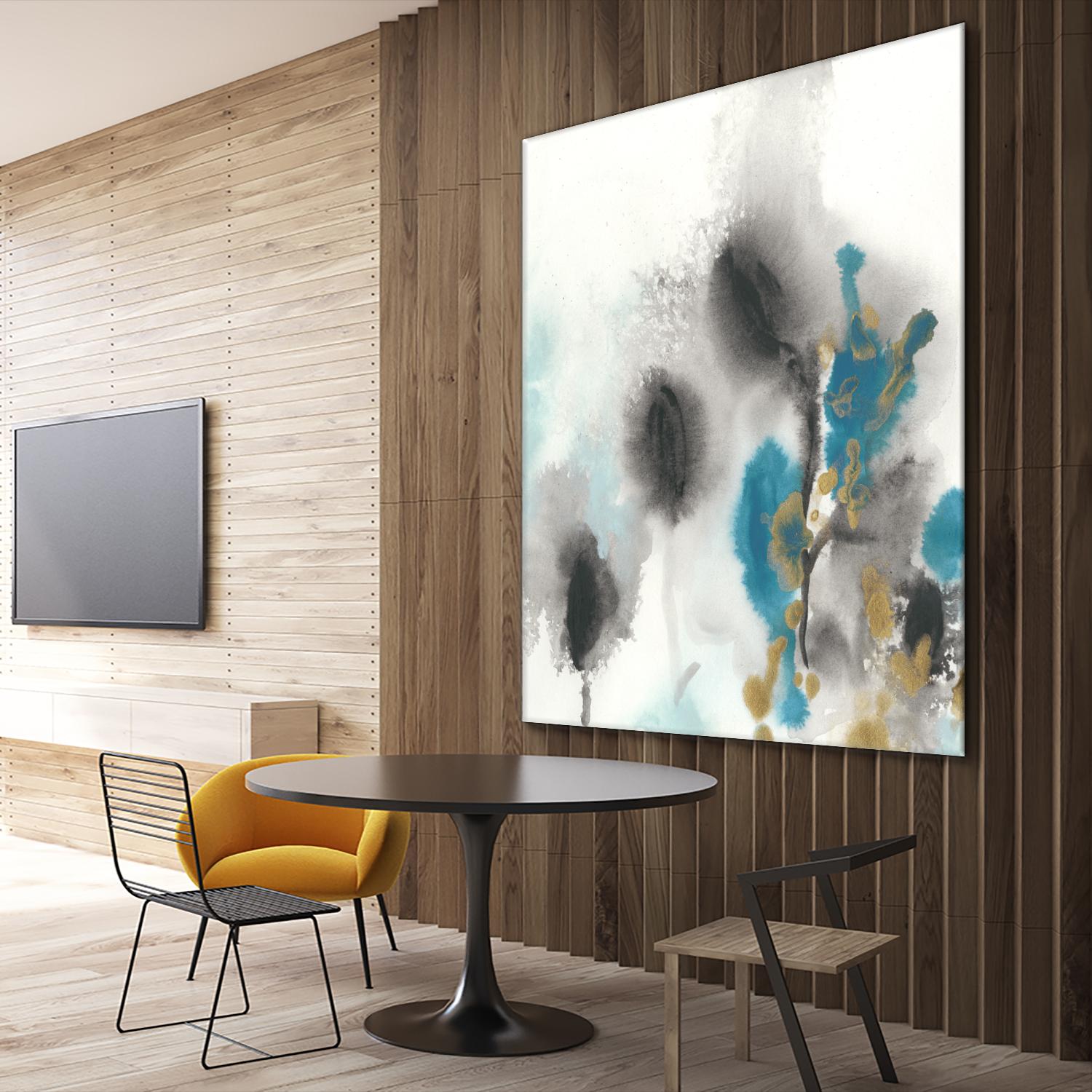 Cerulean Mirage I by June Erica Vess on GIANT ART - blue abstract