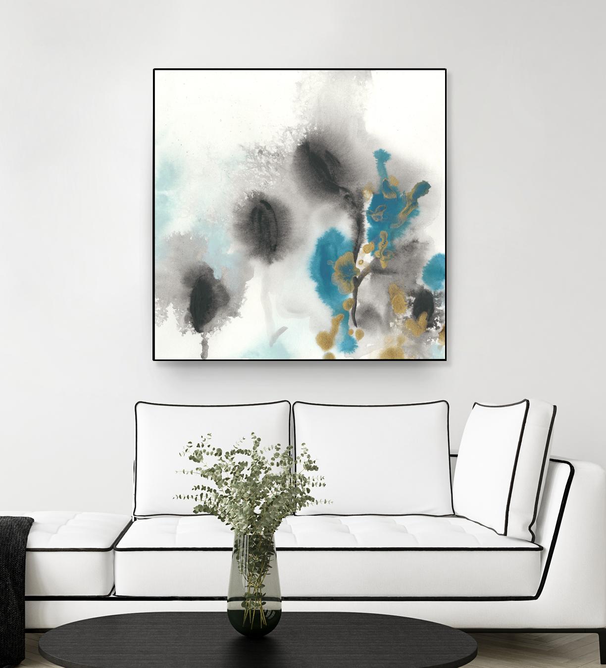 Cerulean Mirage I by June Erica Vess on GIANT ART - blue abstract