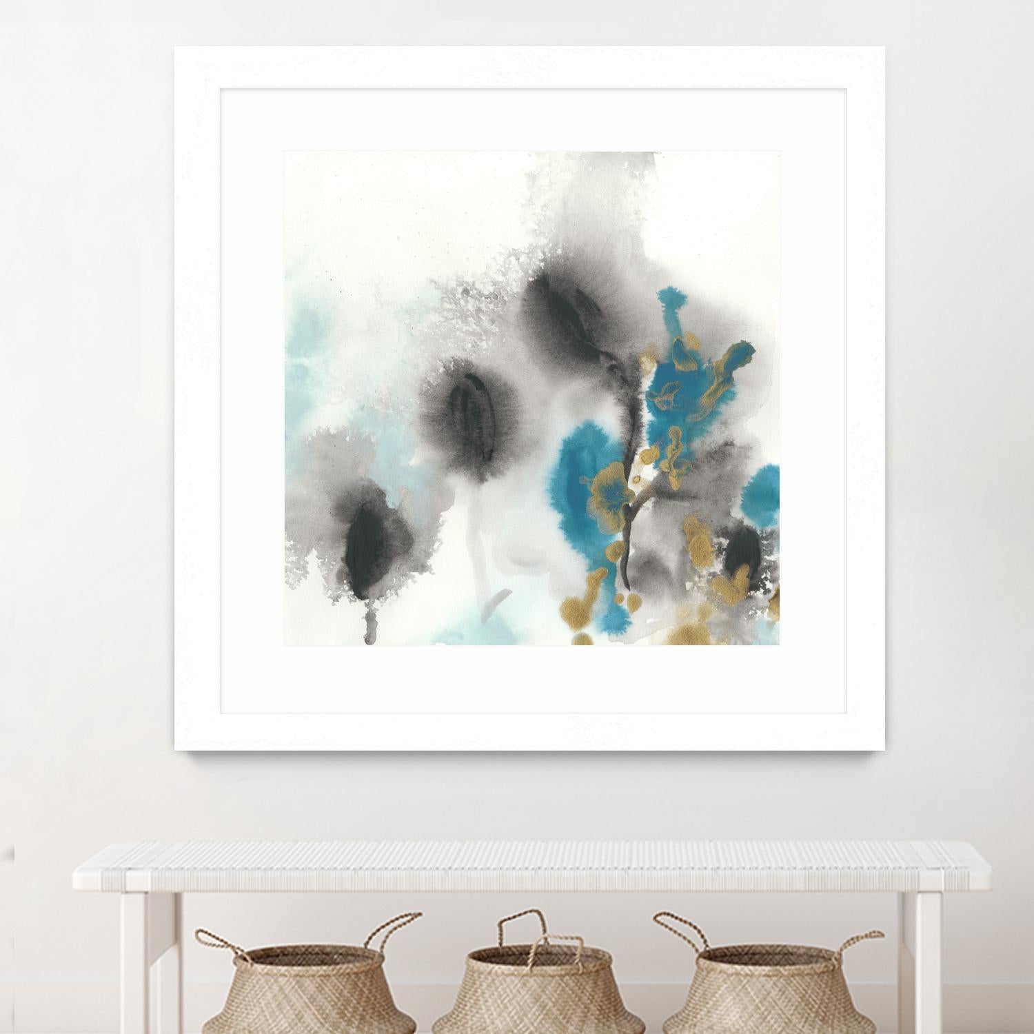 Cerulean Mirage I by June Erica Vess on GIANT ART - blue abstract