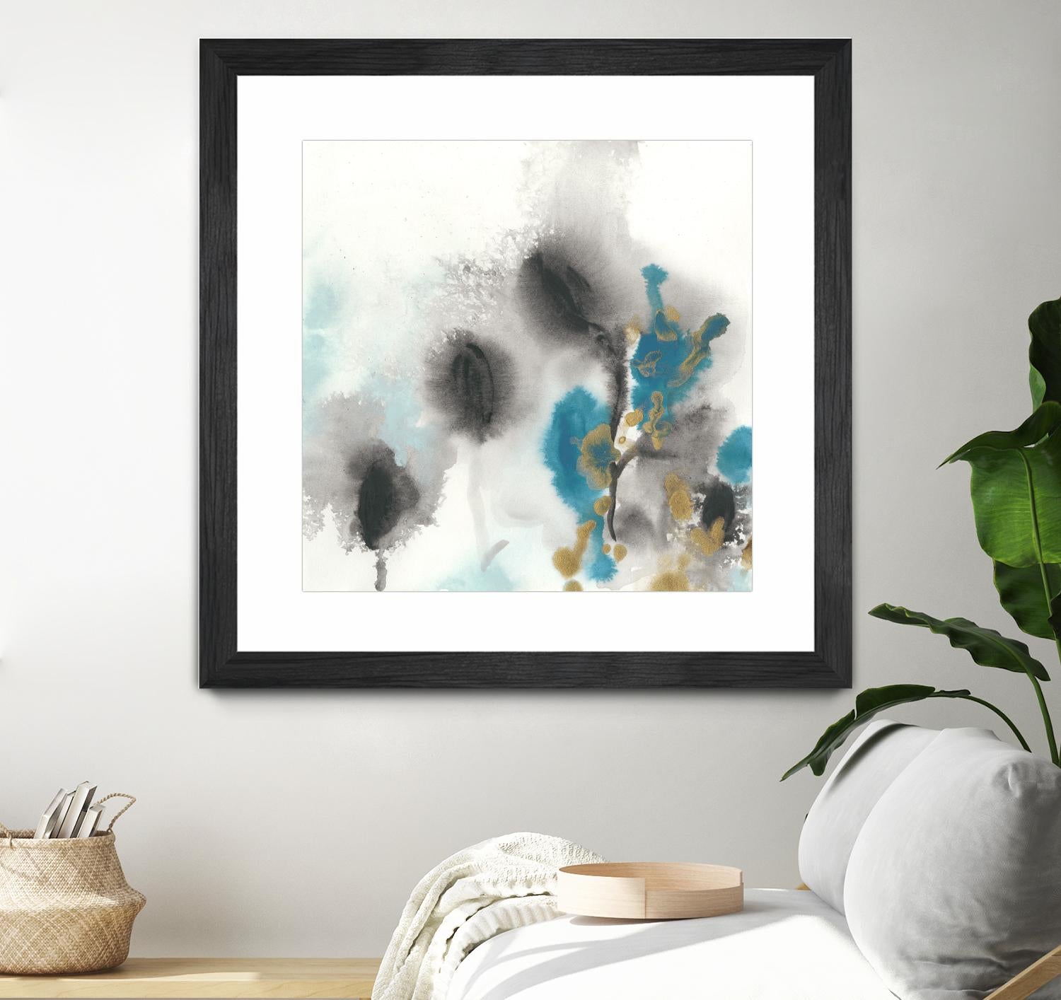 Cerulean Mirage I by June Erica Vess on GIANT ART - blue abstract