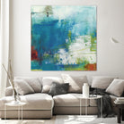 Hey Day III by Sue Jachimiec on GIANT ART - blue abstract