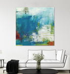 Hey Day III by Sue Jachimiec on GIANT ART - blue abstract
