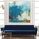 Hey Day III by Sue Jachimiec on GIANT ART - blue abstract