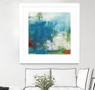 Hey Day III by Sue Jachimiec on GIANT ART - blue abstract
