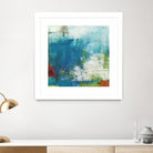 Hey Day III by Sue Jachimiec on GIANT ART - blue abstract