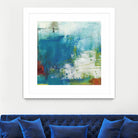 Hey Day III by Sue Jachimiec on GIANT ART - blue abstract
