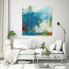 Hey Day III by Sue Jachimiec on GIANT ART - blue abstract