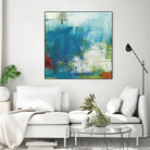 Hey Day III by Sue Jachimiec on GIANT ART - blue abstract