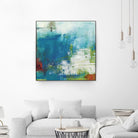 Hey Day III by Sue Jachimiec on GIANT ART - blue abstract