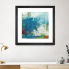 Hey Day III by Sue Jachimiec on GIANT ART - blue abstract