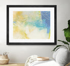 Blue Lux I by Sue Jachimiec on GIANT ART - blue abstract