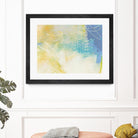 Blue Lux I by Sue Jachimiec on GIANT ART - blue abstract