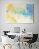 Blue Lux I by Sue Jachimiec on GIANT ART - blue abstract