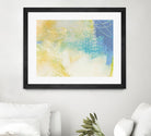 Blue Lux I by Sue Jachimiec on GIANT ART - blue abstract
