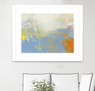 Blue Lux II by Sue Jachimiec on GIANT ART - blue abstract