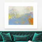 Blue Lux II by Sue Jachimiec on GIANT ART - blue abstract