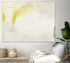 Yellow Lux II by Sue Jachimiec on GIANT ART - yellow abstract